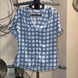 Calvin Klein Short-Sleeve Blouse